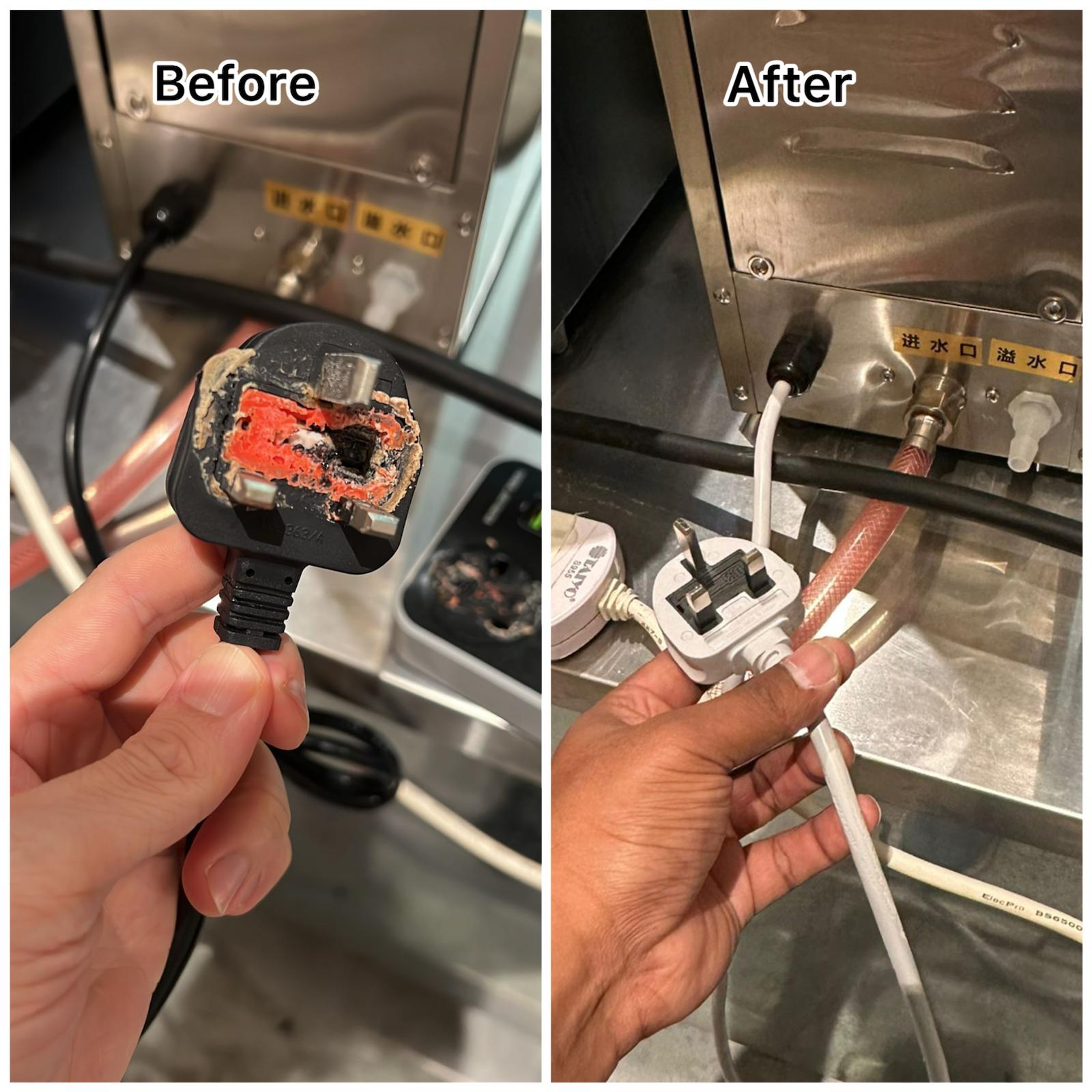 Electrical Plug Replacement & Power Plug Repair Service in Singapore